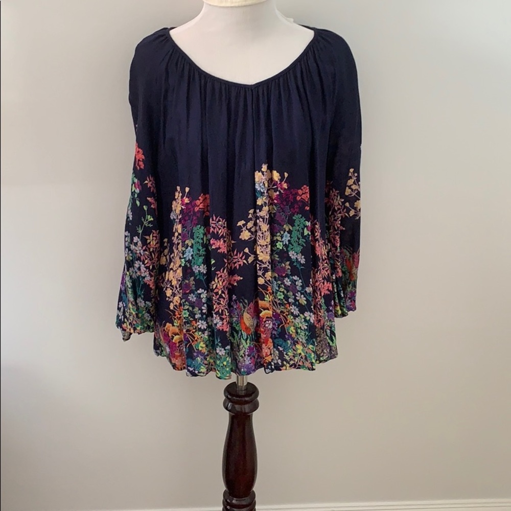 Merona floral blouse